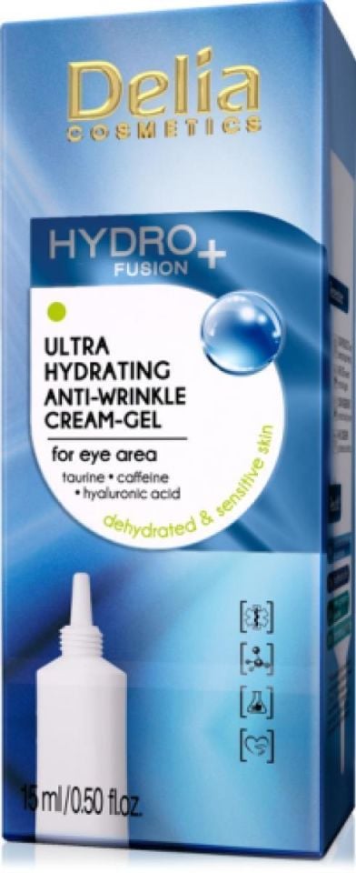 Delia Hydro+ Fusion Göz Çevresi Yoğun Nemlendirici Jel Krem
