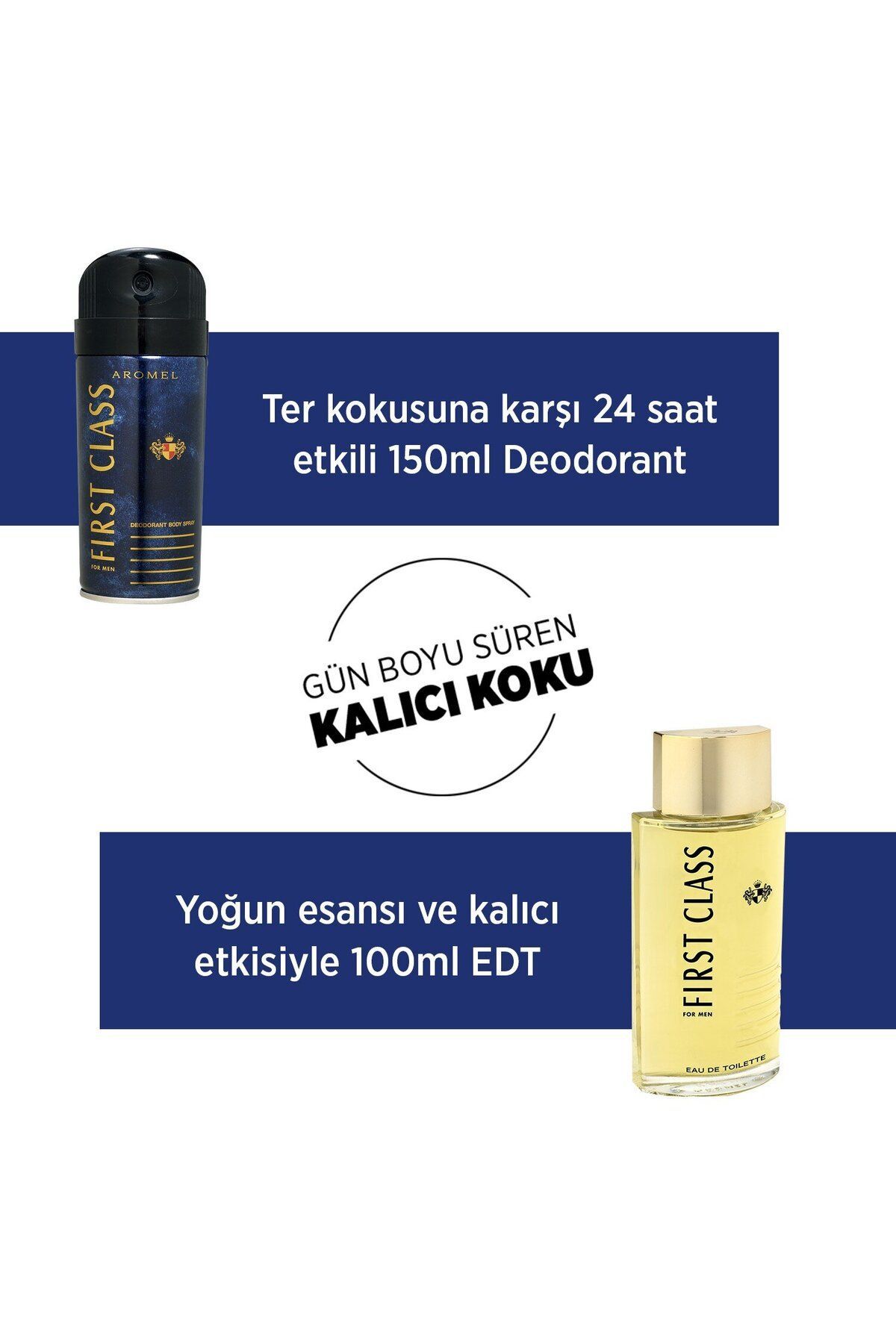 First Class Erkek 100 Ml Edt + 150 Ml Deodorant