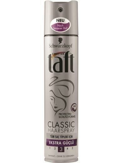 Taft Saç Spreyi 03 Tüm Saç Tipleri İçin 250ml Classic Stiylist