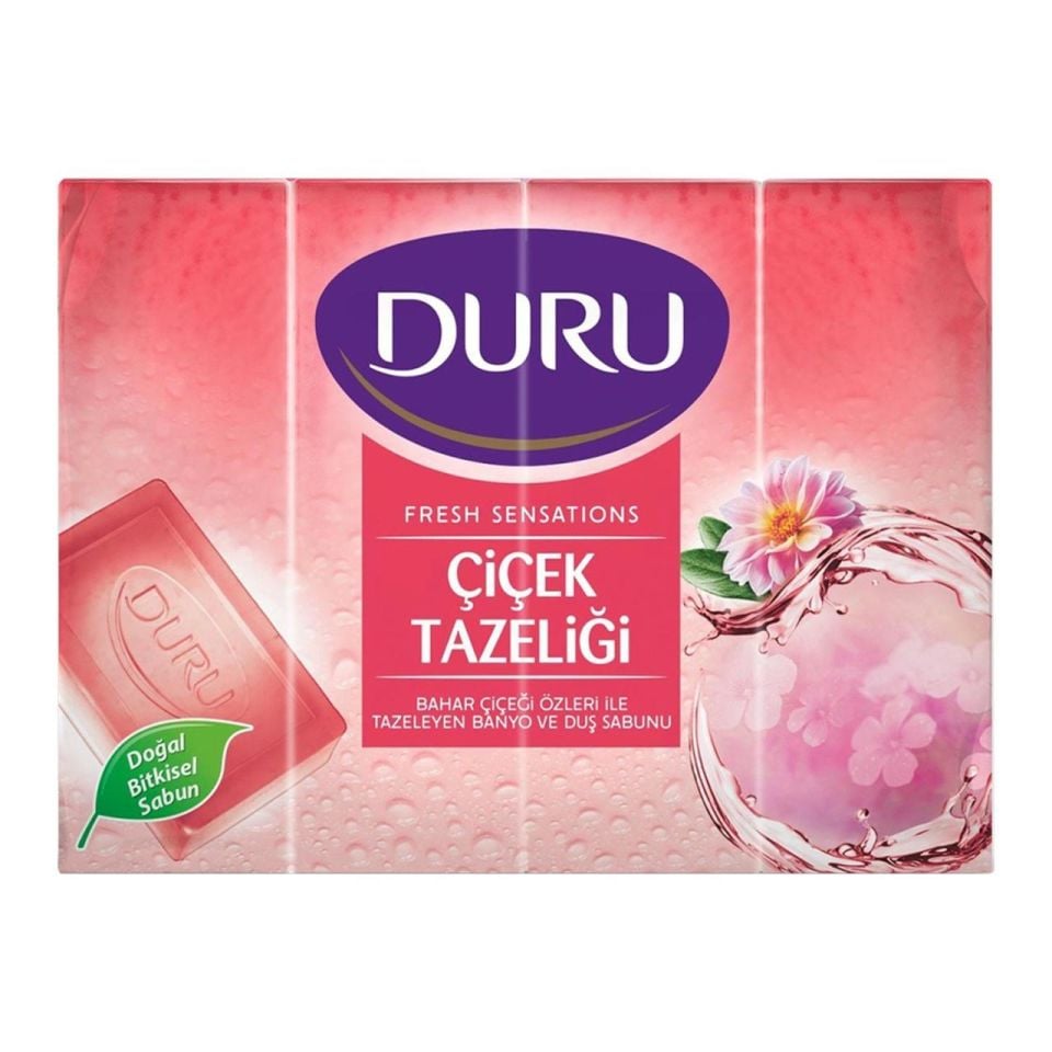 Duru Fresh Tazeleyici Duş Sabunu Çiçek Tazeliği 4x160 Gr