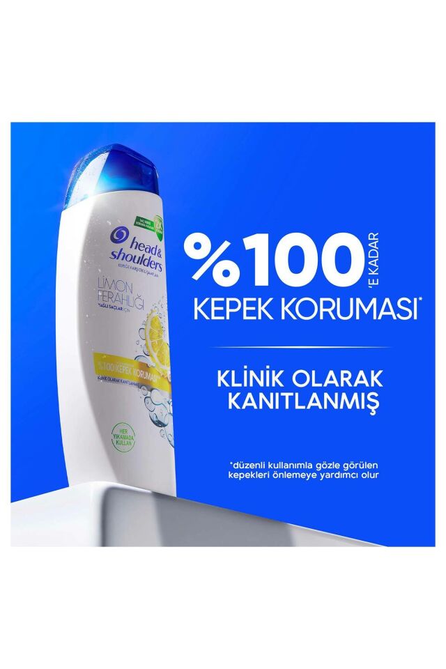 Head Shoulders Şampuan 330 Ml Limon Ferahlığı + Kepek