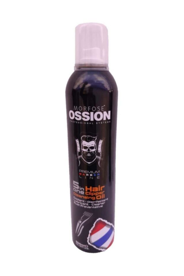 Ossion Tıraş Makinesi Temizleme Yağı Sprey 300 Ml