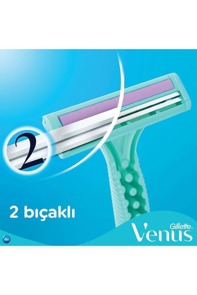 Gillette Simply Venus 2 Bıçak Kadın Tıraş Bıçağı 4 lü