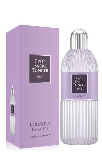 Eyüp Sabri Tuncer Lavanta Kolonyası 400 ML Silindir Cam Şişe