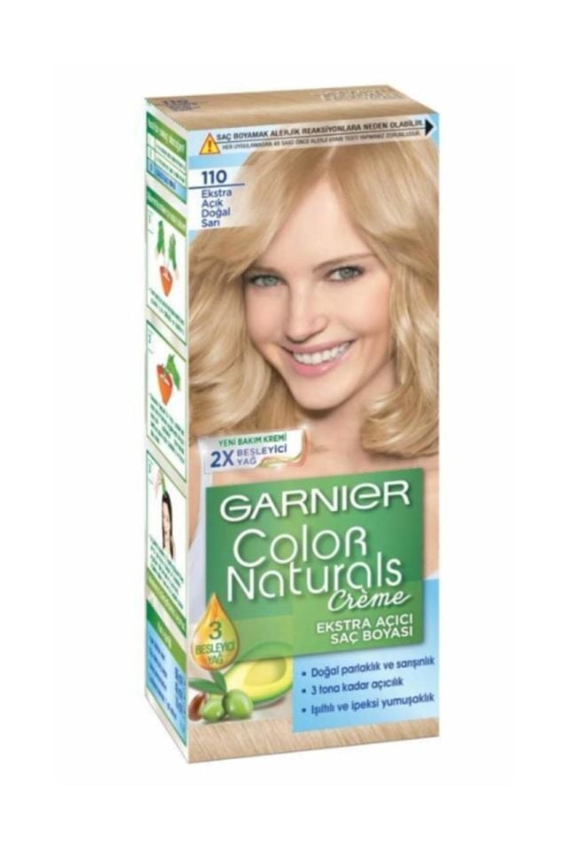 delist Garnier Color Naturals 110 Extra Açık Sarı Saç Boyası