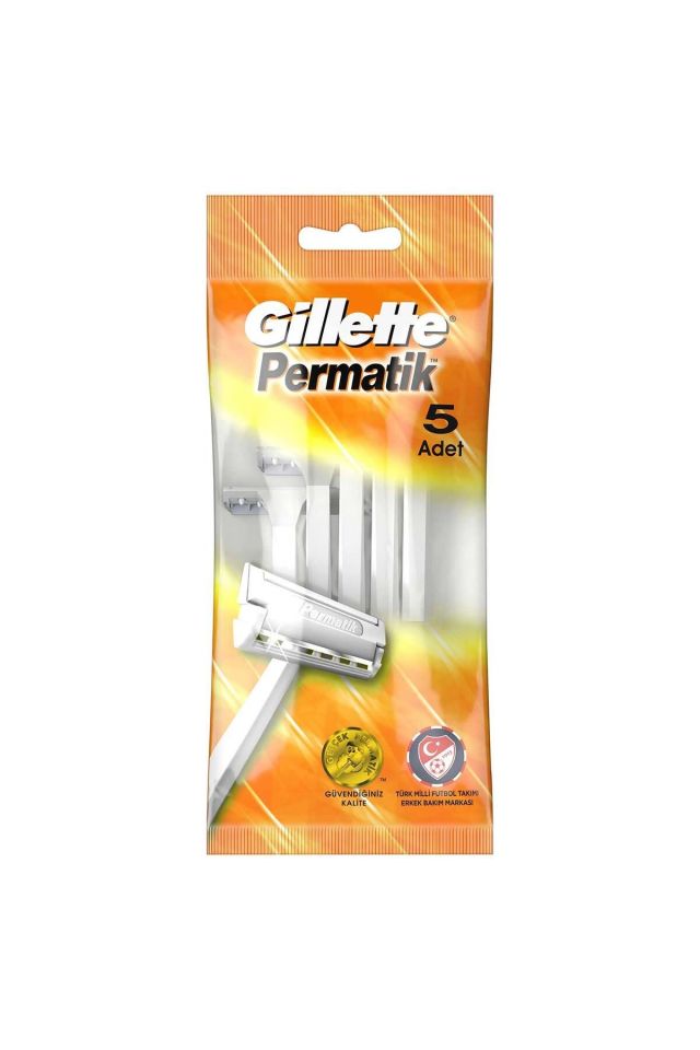 Permatik Tek Bıçak 5 li Poşet