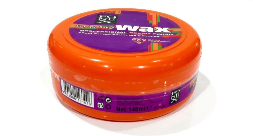 Fonex Wax Jöle Styling 140 Ml Turuncu
