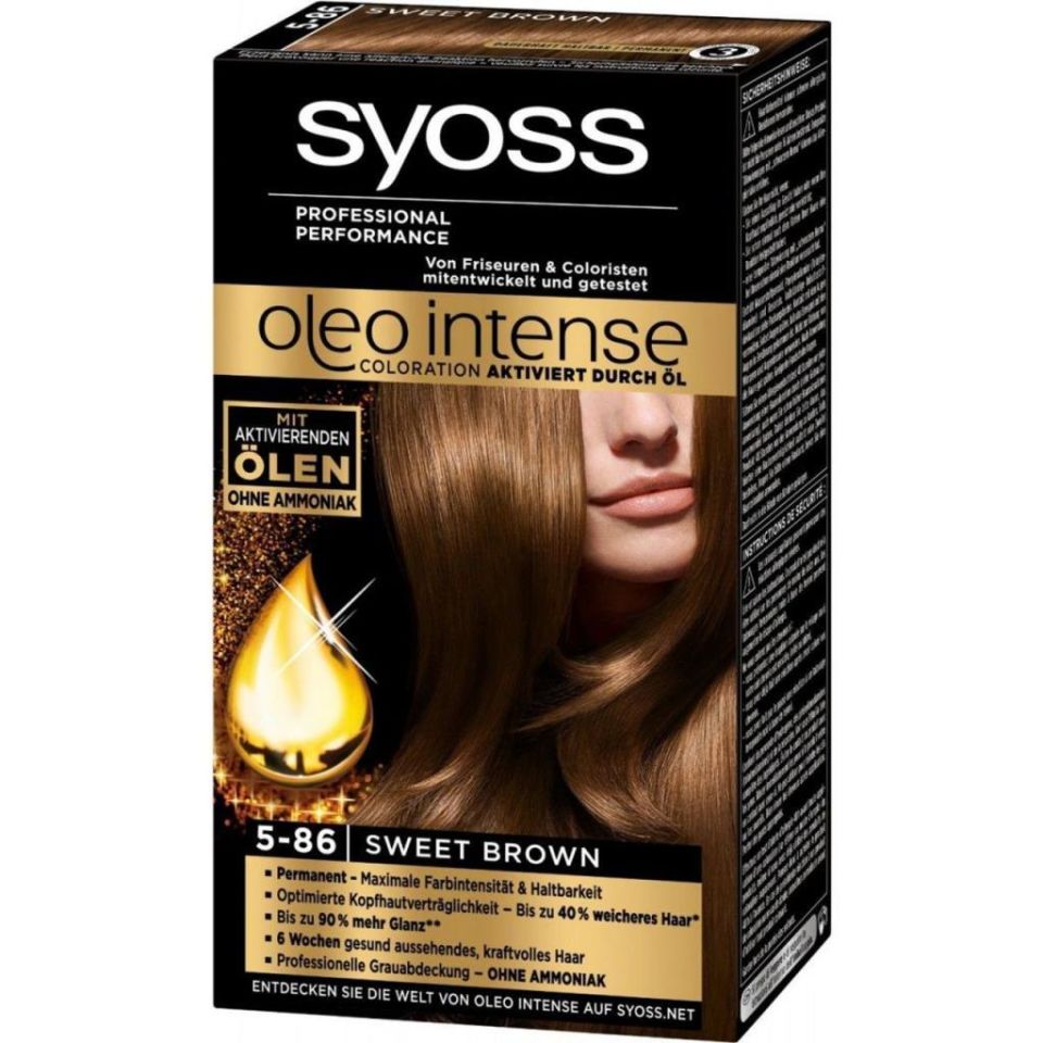 Syoss Oleo Intense 5.86 Tatlı Kahve