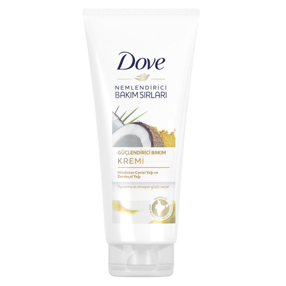 Dove  Saç Kremi 170 Ml Nemlendirici Bakım Sırları Hindistan Cevizi ve Zerdeçal