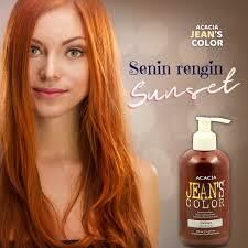 Acacia Jeans Color Krem Boya 250 ml Gün Batımı Sun Set
