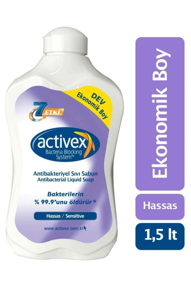 Activex Sıvı Sabun 1,5 LT Hassas