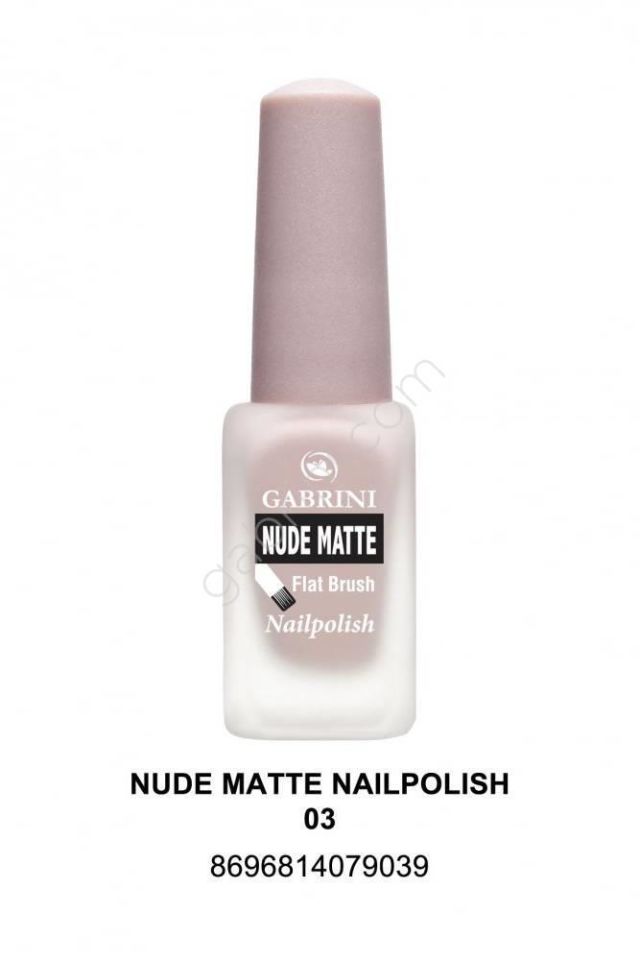 Gabrini Nude Matte Oje 03