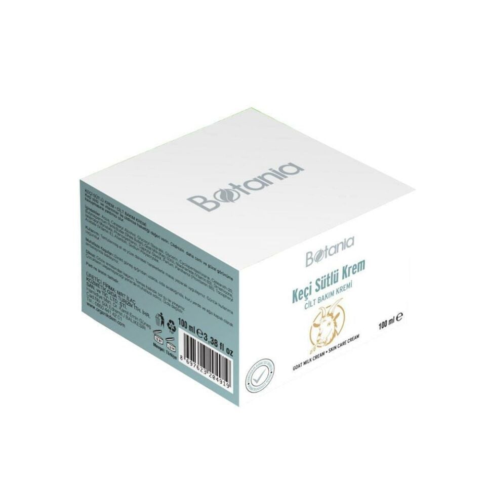 Botania Keçi Sütlü El Yüz Vücut Kremi 100 ml