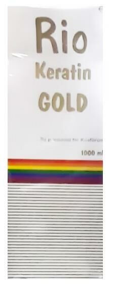 Rio Keratin Gold 1000 ml Brezilya Fönü 5 Ay Kalıcı
