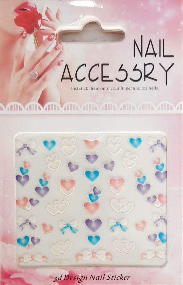 3D Tırnak Sticker 01