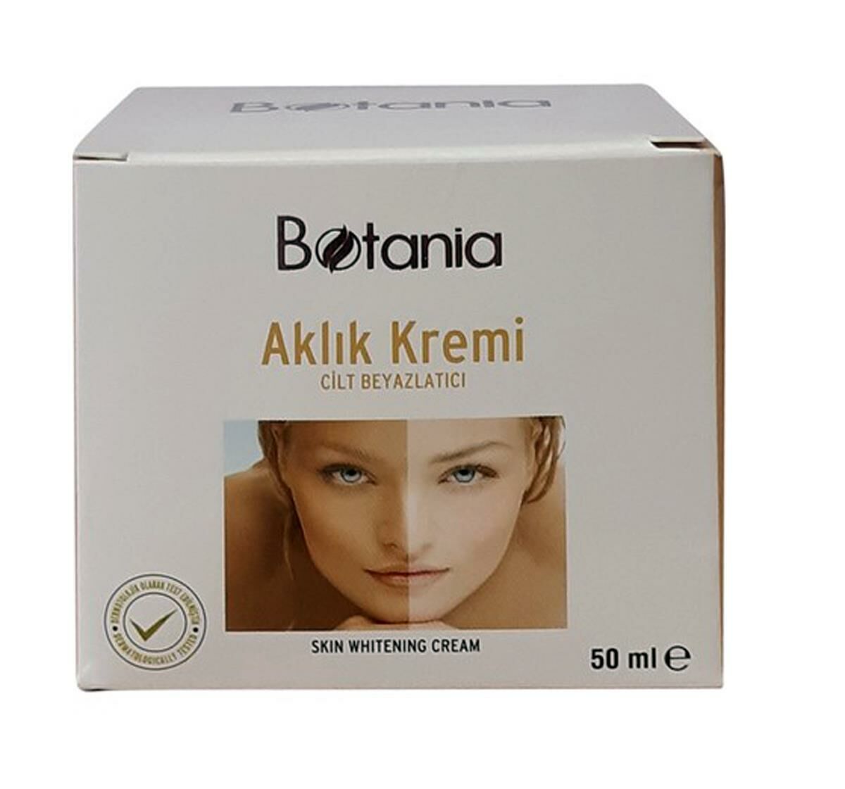 Botania Aklık Kremi 50 ml Beyazlatcı Aydınlatıcı Besleyici Cilt Kremi