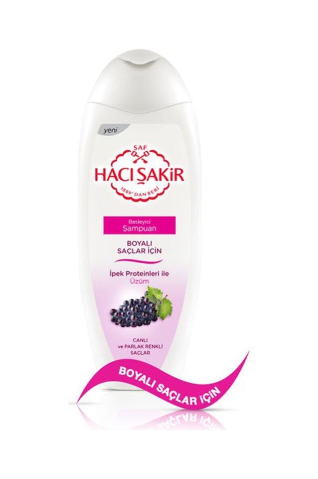 Hacı Şakir Şampuan Üzüm 500 ml Boyalı Saçlar