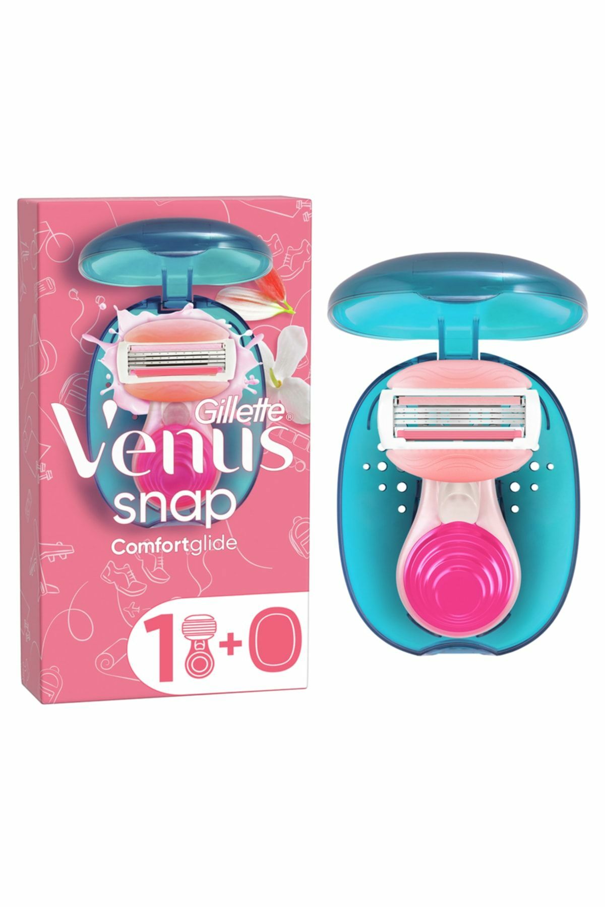 Gillette Venus Snap Comfortglide Seyahat Tıraş Makinesi