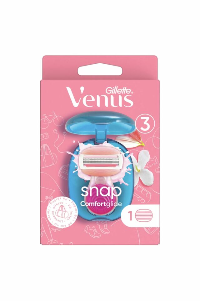 Gillette Venus Snap Comfortglide Seyahat Tıraş Makinesi