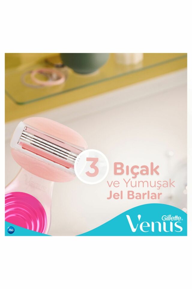 Gillette Venus Snap Comfortglide Seyahat Tıraş Makinesi
