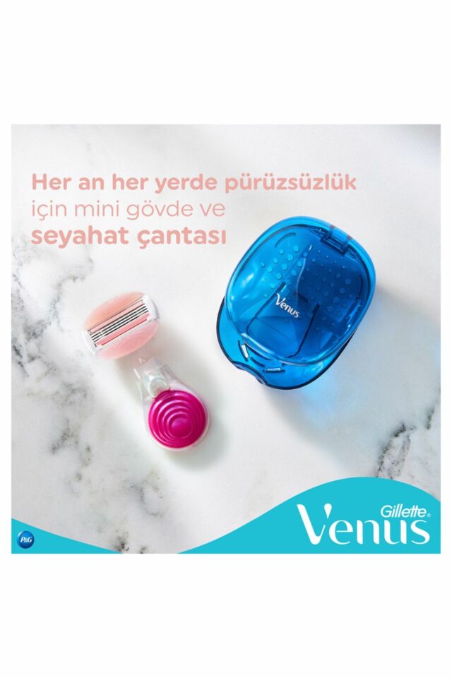 Gillette Venus Snap Comfortglide Seyahat Tıraş Makinesi
