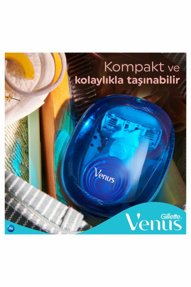 Gillette Venus Snap Comfortglide Seyahat Tıraş Makinesi