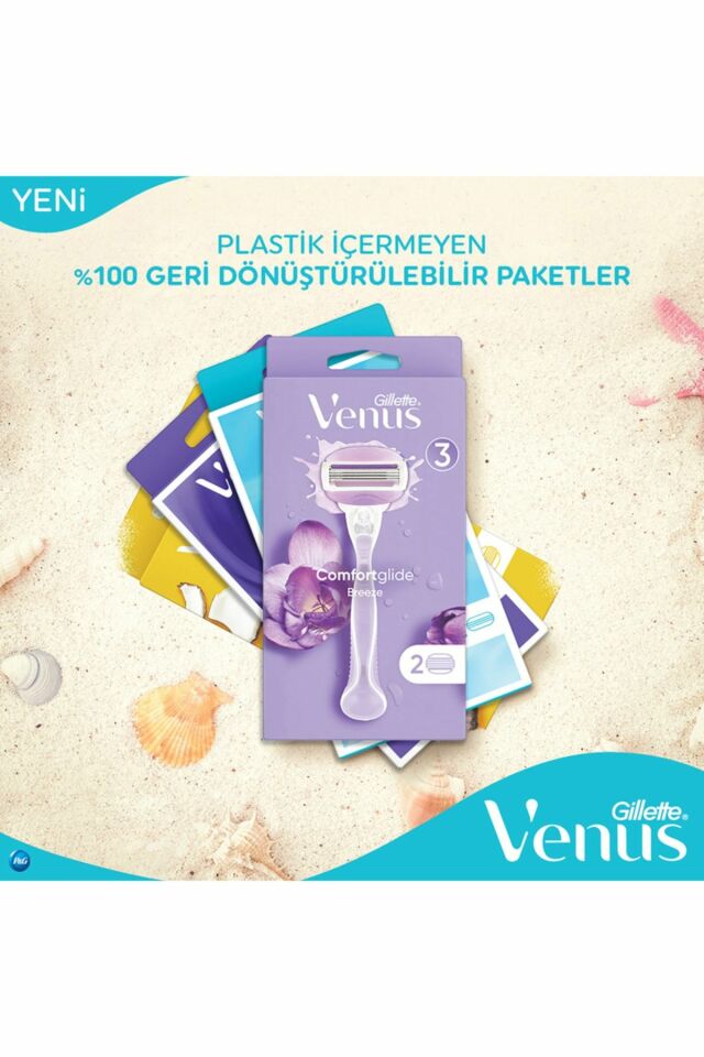 Gillette Venus Snap Comfortglide Seyahat Tıraş Makinesi
