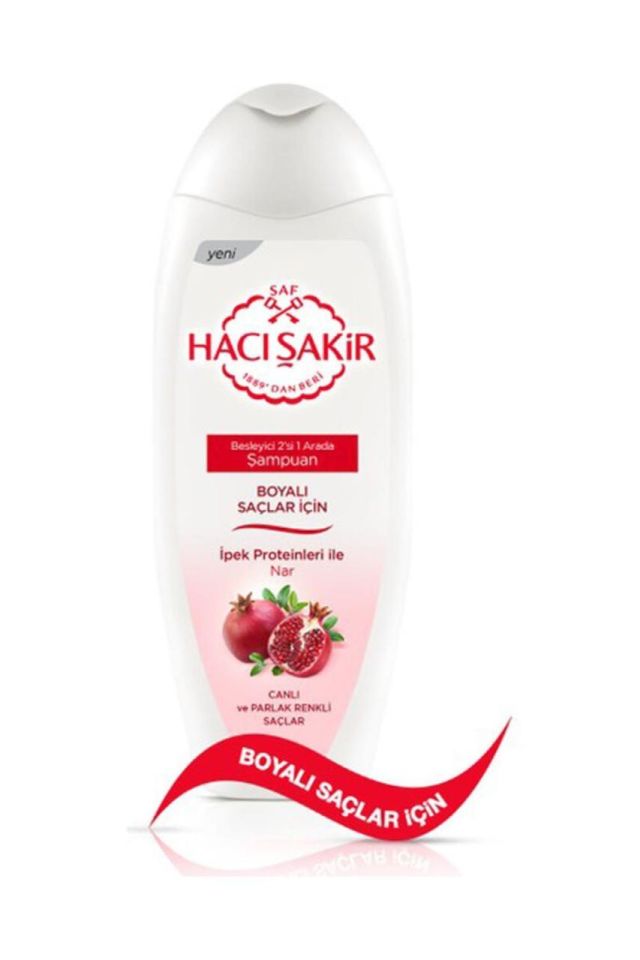 Hacı Şakir Şampuan Nar 500 ml Boyalı Saç