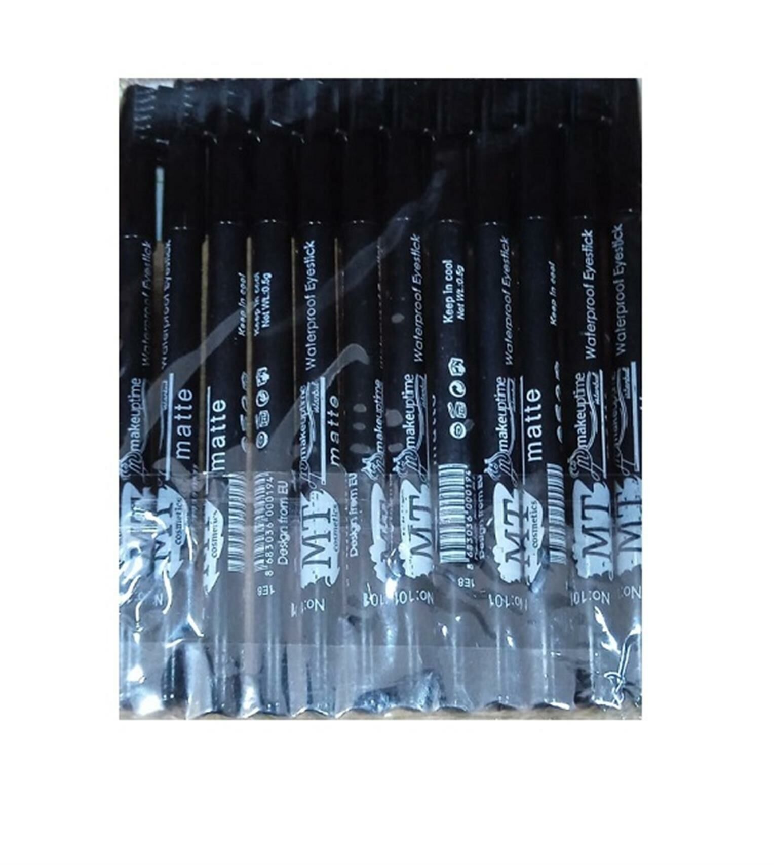 MT Matte Suya Dayanıklı Kaş Kalemi 101 Siyah 1 Adet