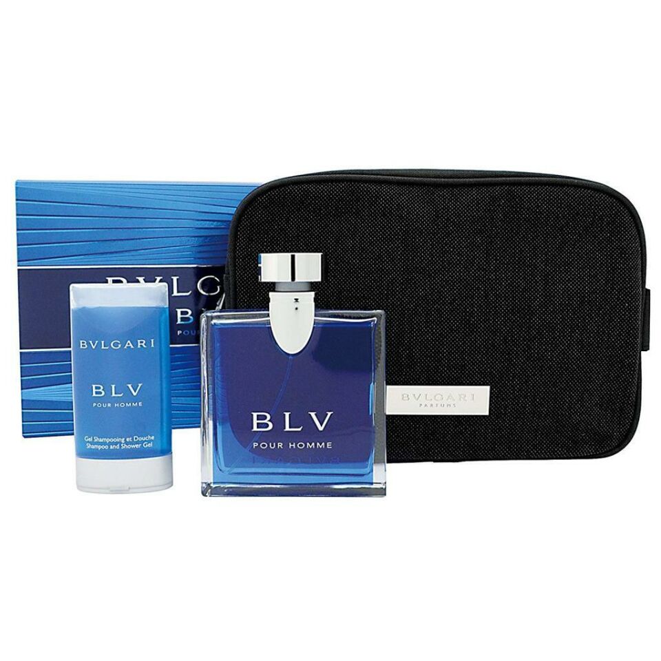 Bvlgari Bulgari Blv Pour Homme Erkek  EDT 100ml + Duş Jeli ve Bez Çanta HEDIYELI