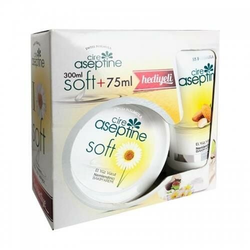 Cire Aseptine Soft Papatya Özlü Krem 300ml+75ml