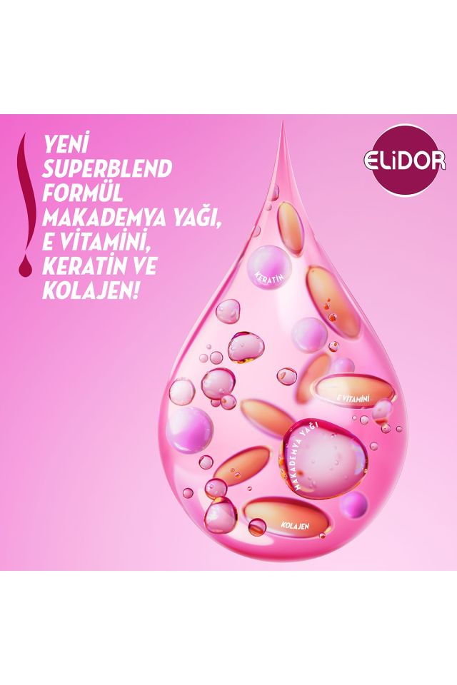 Elidor Güçlü ve Parlak Serum Bakım Kremi 350 Ml