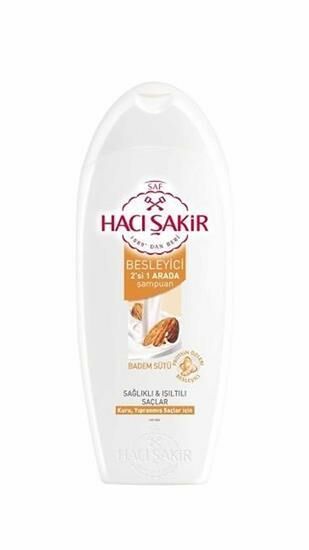 Hacı Şakir Şampuan Badem Sütü 500 ml 2ın1