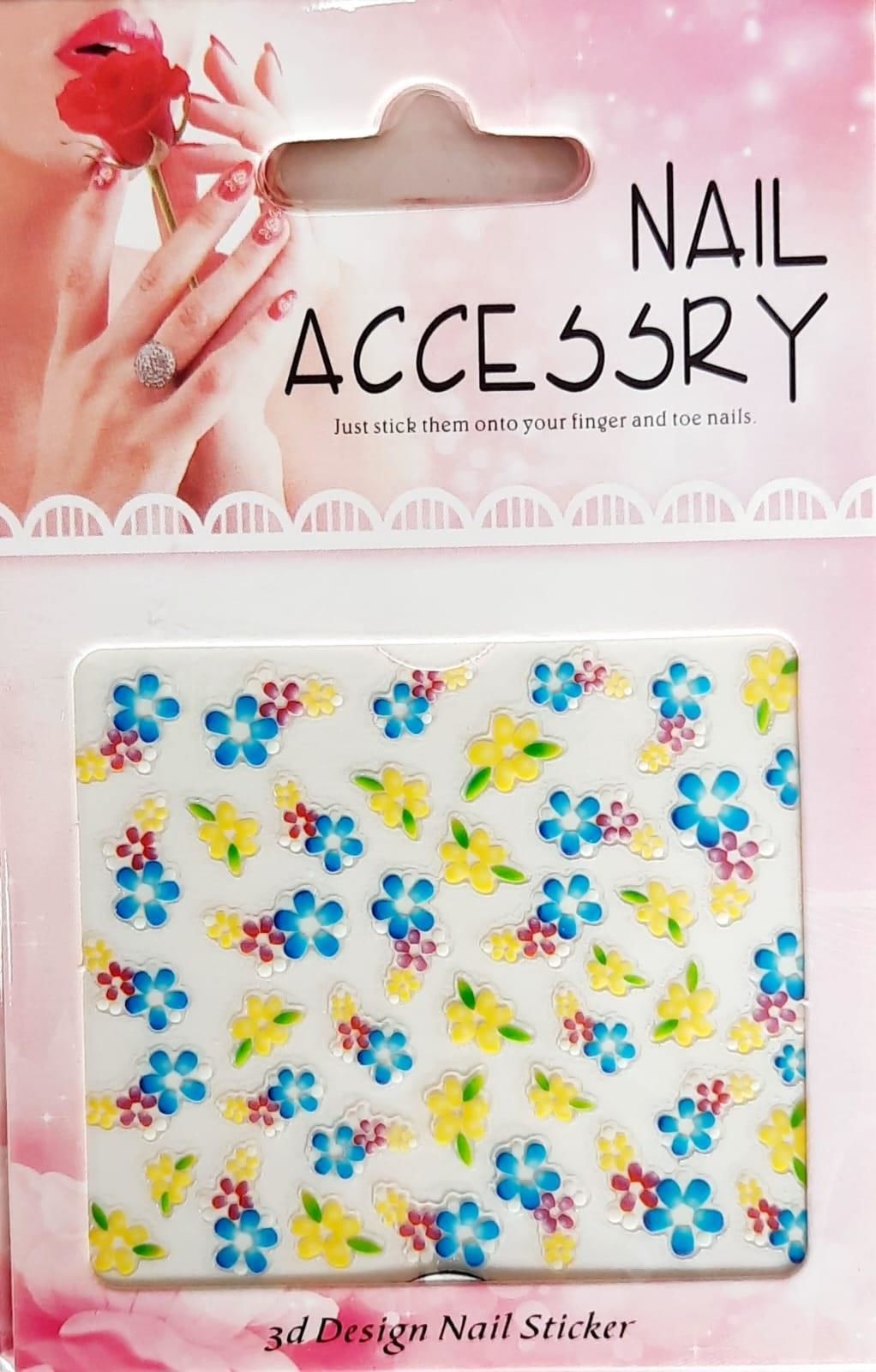 3D Tırnak Sticker 04