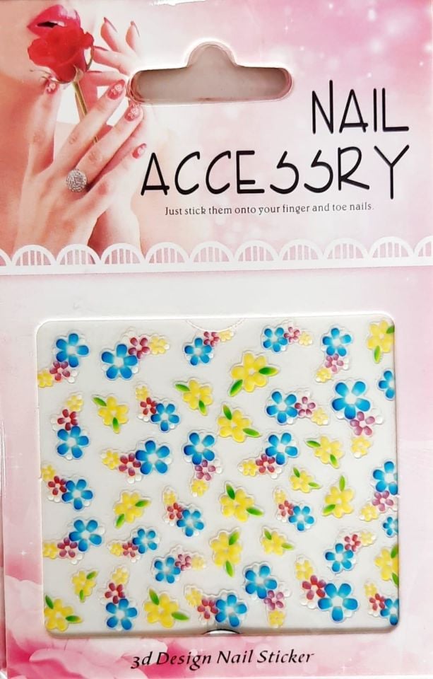 3D Tırnak Sticker 04