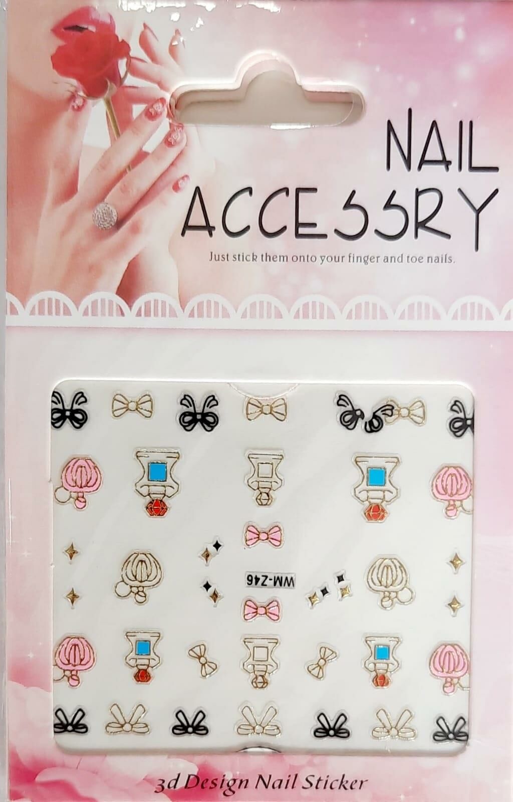 3D Tırnak Sticker 03