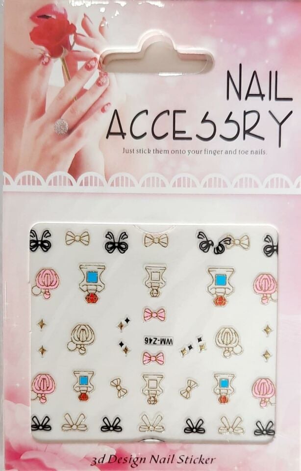 3D Tırnak Sticker 03