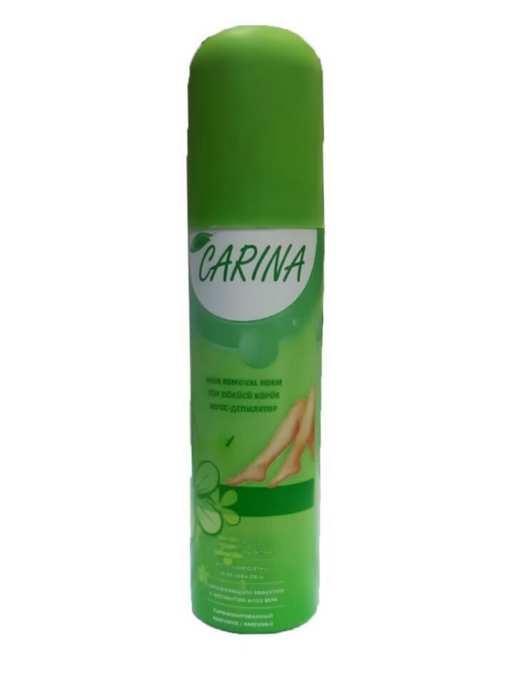 Carina Tüy Dökücü Köpük Sprey 150 ml Aloe Vera