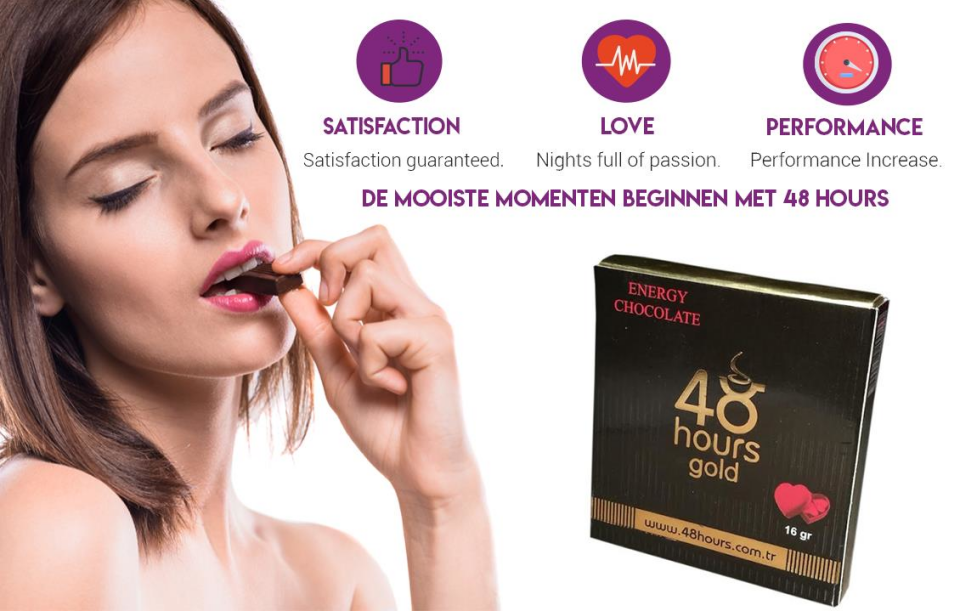 48 Hours Enerji Çikolatası 12 li Paket