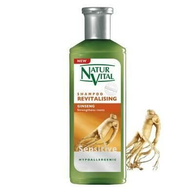 Natur Vital Sensetive 400 Ml Ginseng Canlandırıcı Şampuan Revitalising