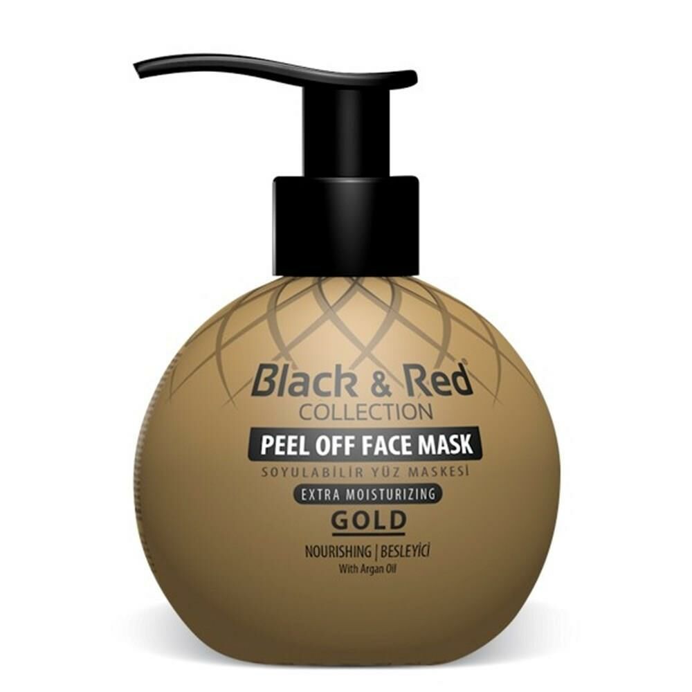 Black Red Soyulabilir Yüz Maskesi Altın Maske 250 Ml Pompalı