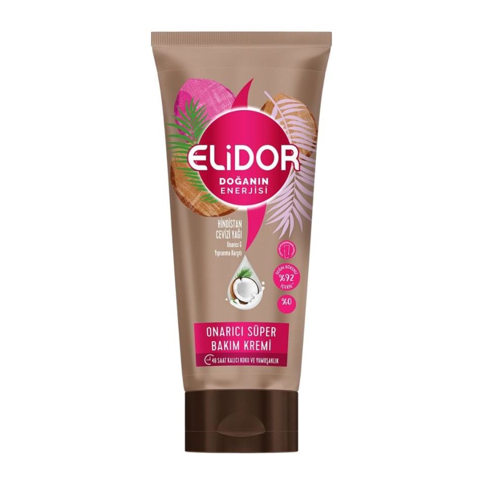 Elidor Saç Kremi Onarıcı Süper Bakım 170 Ml Hindistan Cevizi