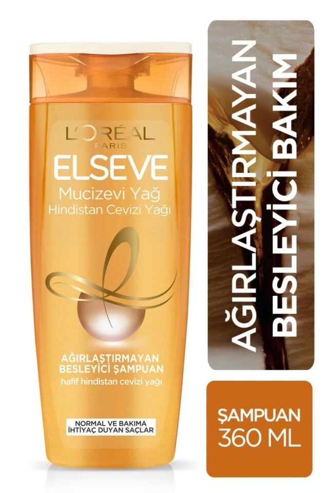 Elseve Mucizevi Yağ Hindistan Cevizi Şampuan 360 ml
