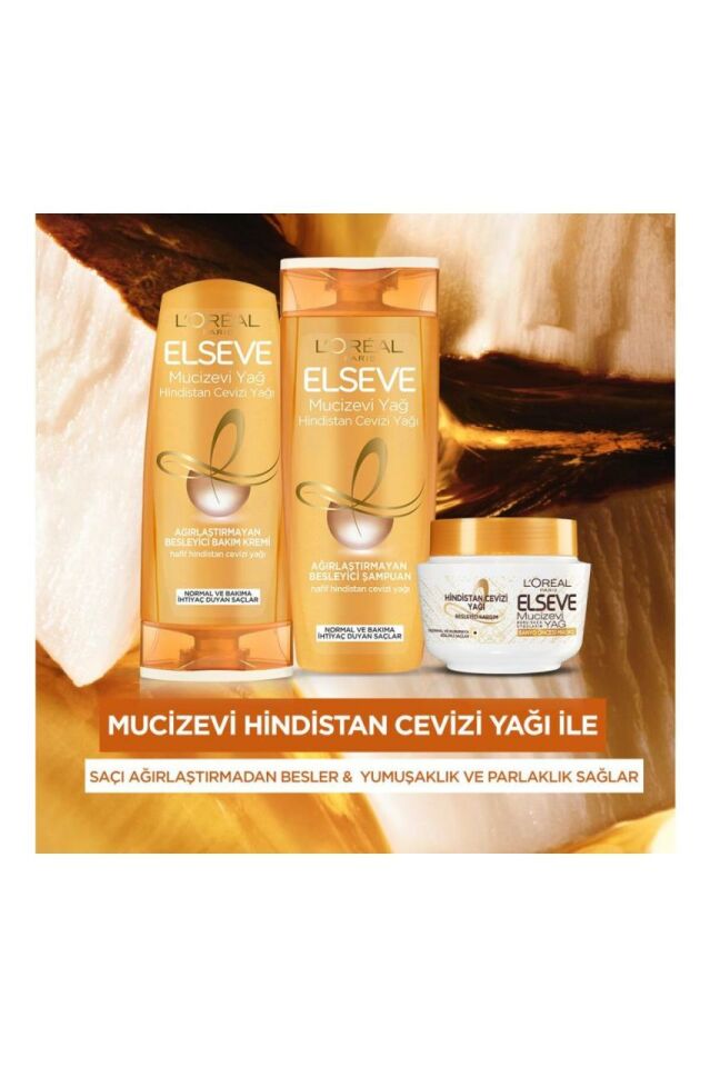 Elseve Mucizevi Yağ Hindistan Cevizi Şampuan 360 ml