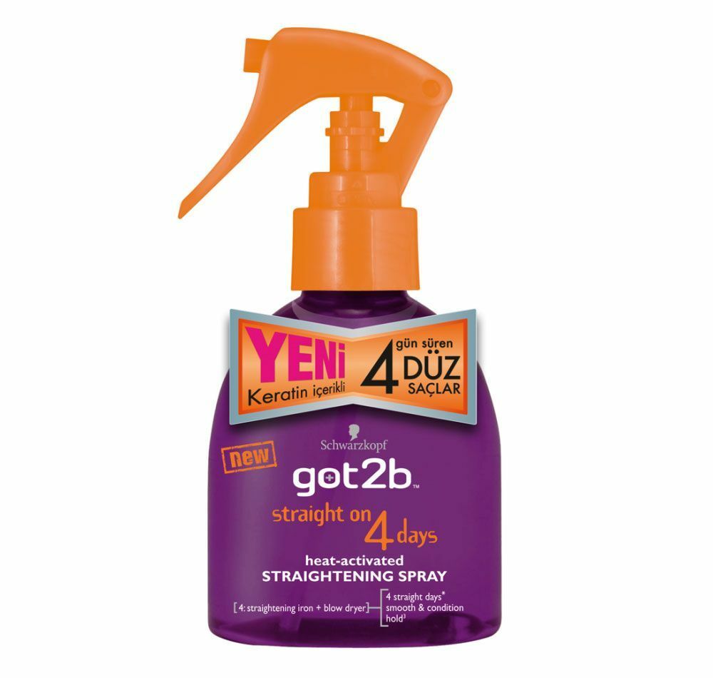 Got2b Straight On 4 Days Düzleştirici Sprey 200 ml