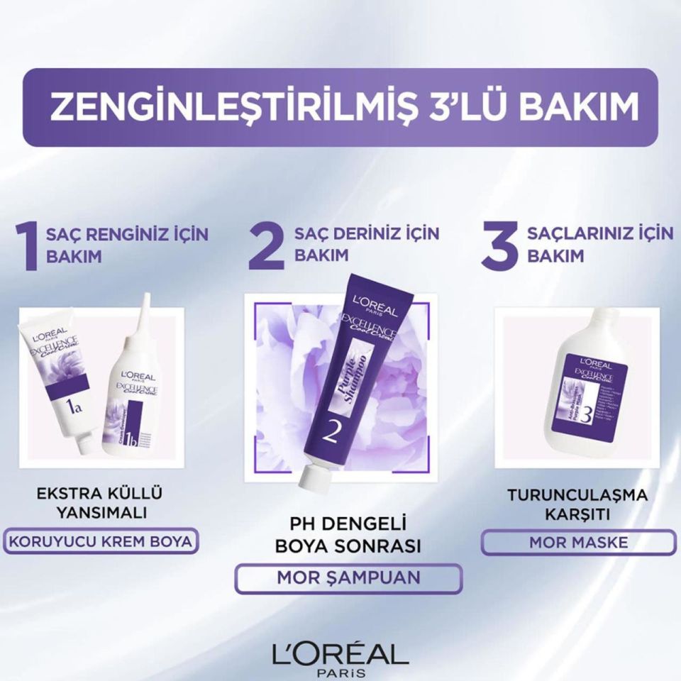 Loreal Excellence Cool Creme 5.11 Ekstra Küllü Açık Kahve