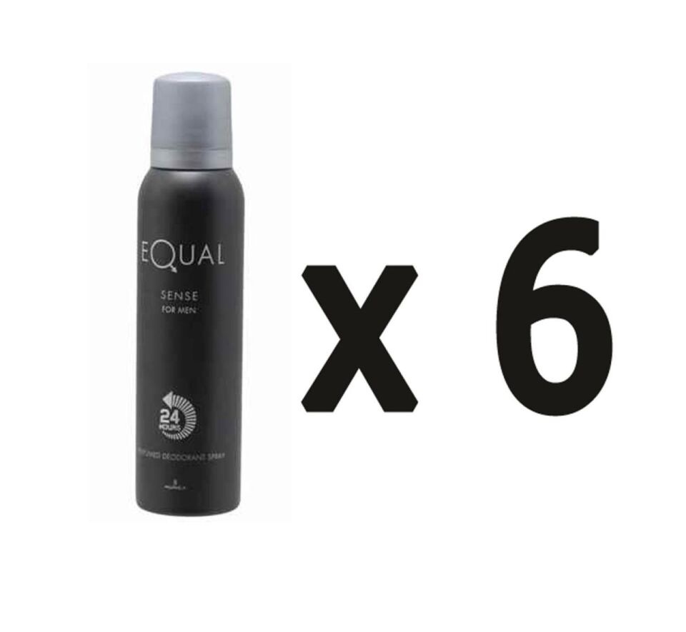 6 Adet Equal Sense Deodorant 150 Ml Erkek