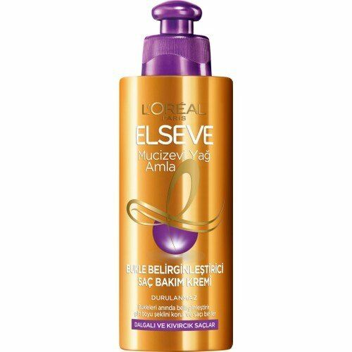 Elseve Amla Yağı Bukle Belirginleştirici Saç Bakım Kremi 200 ml