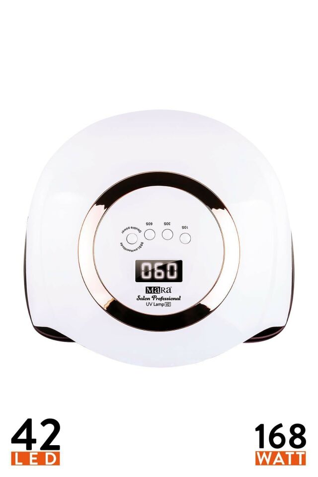 Mara Salon Professional Kalıcı Oje Kurutucu Uv Lamba 168 Watt jel tırnak ve protez tırnak