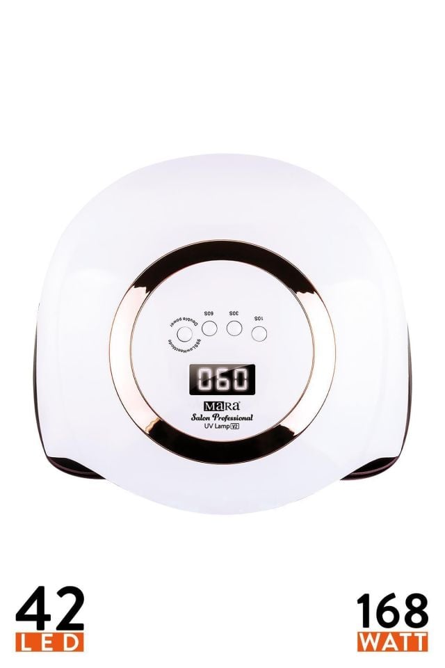 Mara Salon Professional Kalıcı Oje Kurutucu Uv Lamba 168 Watt jel tırnak ve protez tırnak
